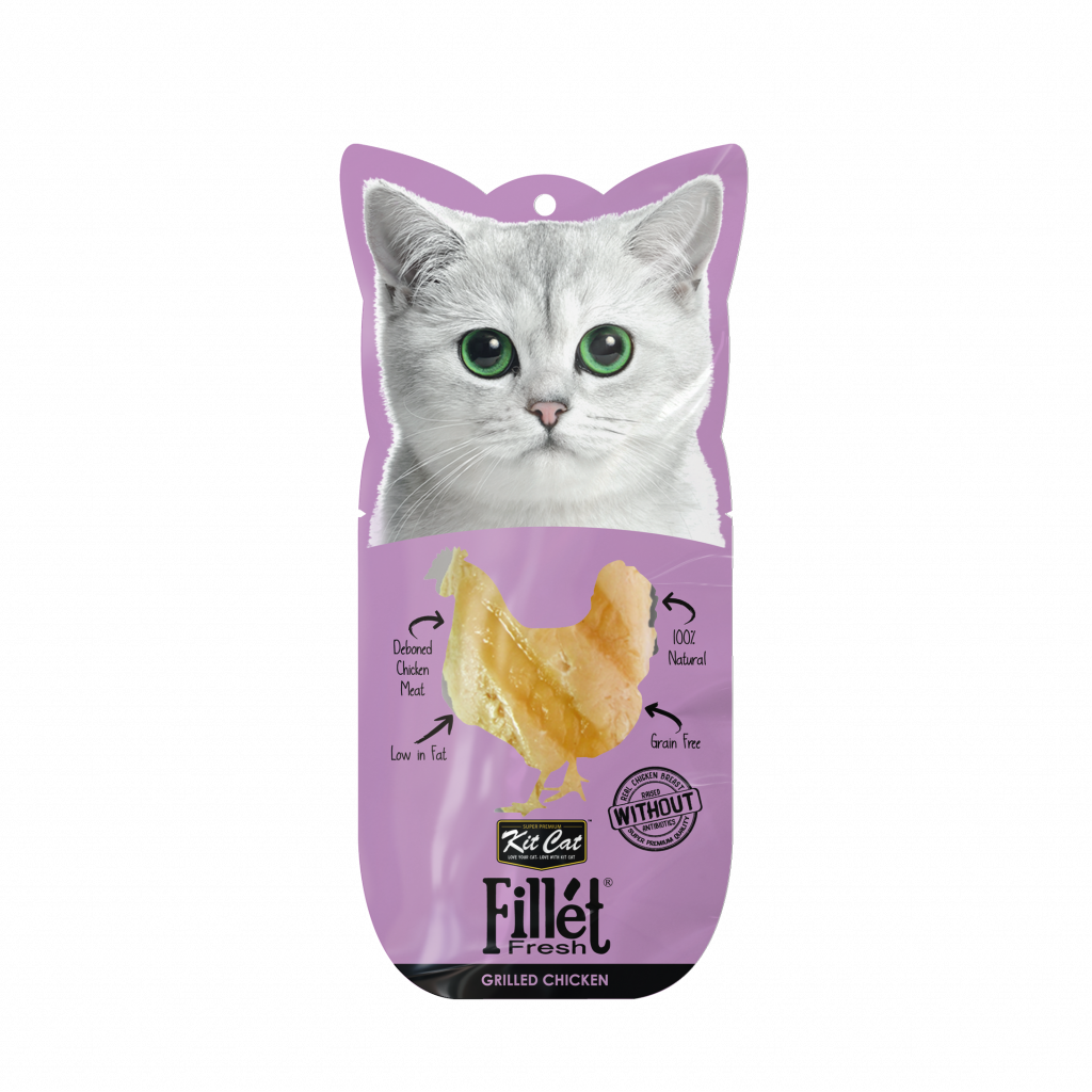 Kit Cat Fillet Fresh Tuna and Fiber (Hairball) - Kit Cat